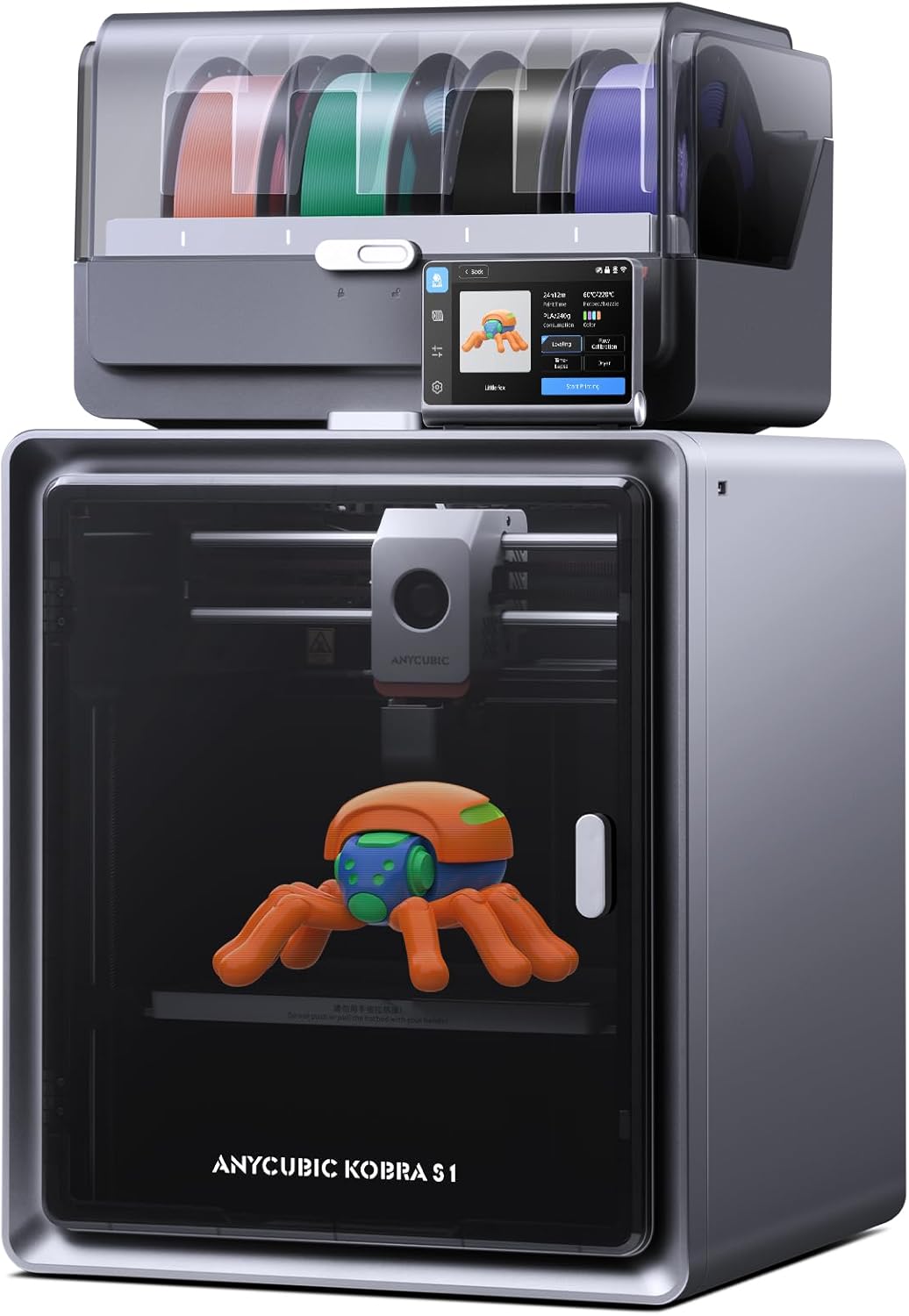 Pro-Grade 3D Printer: Multi-Color, 600mm/s Speed, Built-In Dryer & Core XY Precision 🚀✨