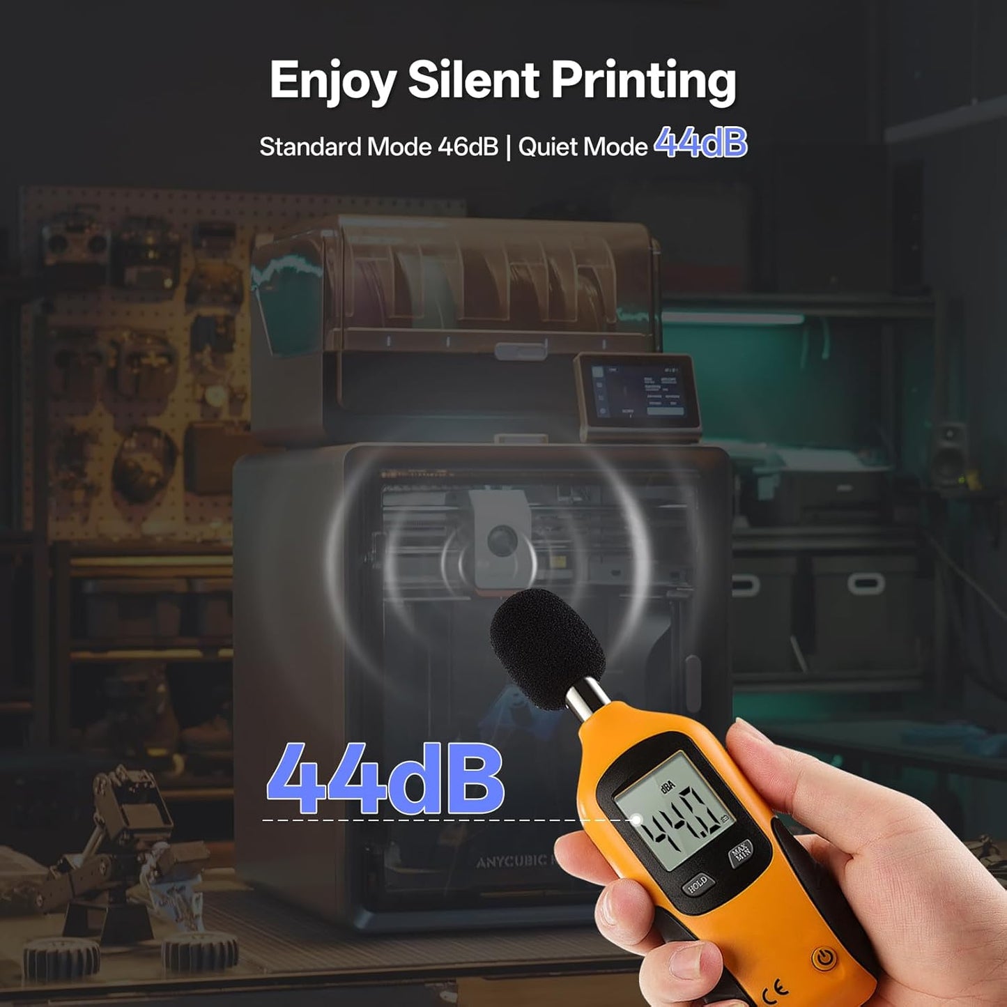 Pro-Grade 3D Printer: Multi-Color, 600mm/s Speed, Built-In Dryer & Core XY Precision 🚀✨