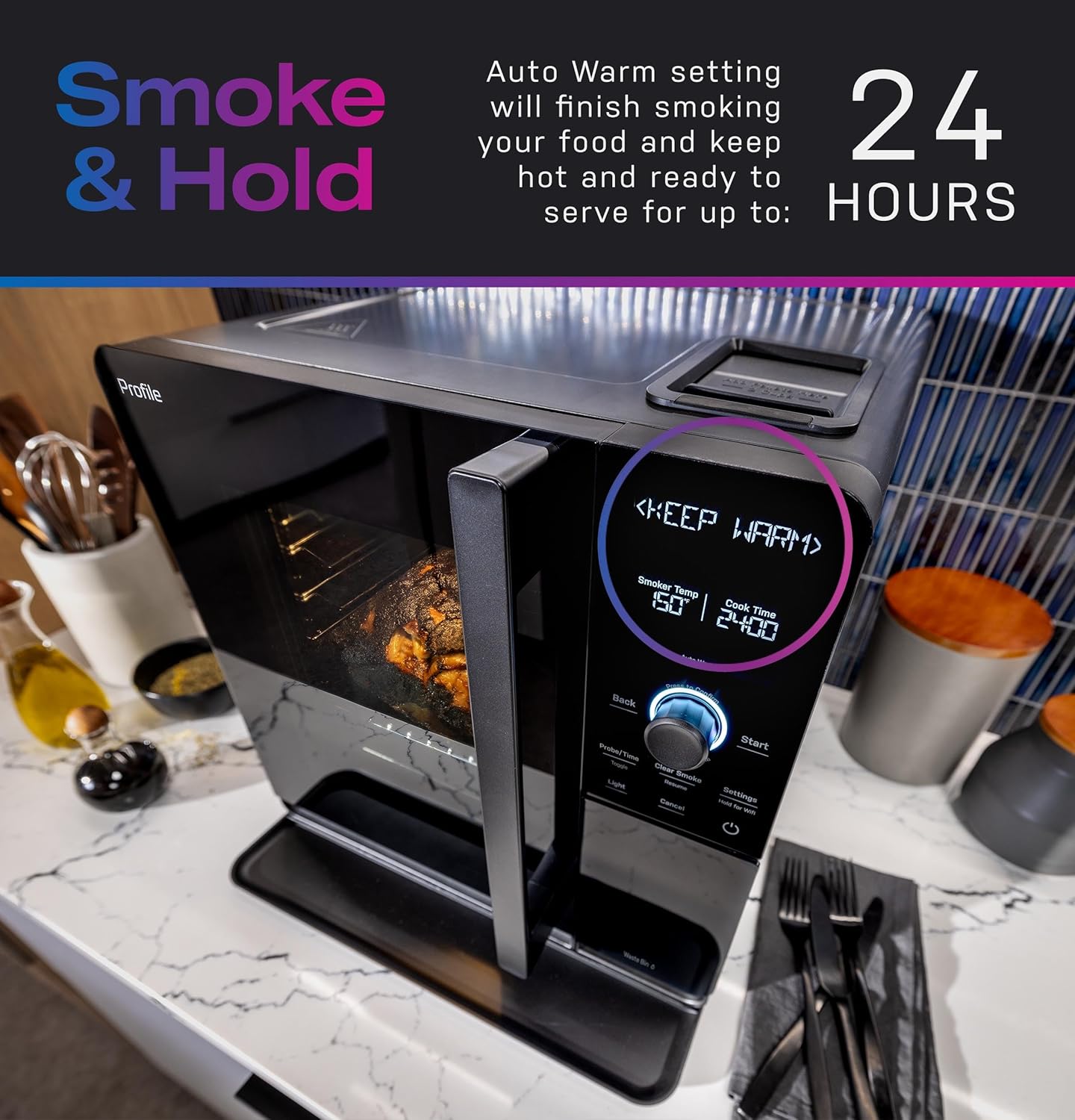 Indoor Smoker | Smart WiFi-Connected Pellet Smoker with Active Smoke Filtration 🌪️🥩📱