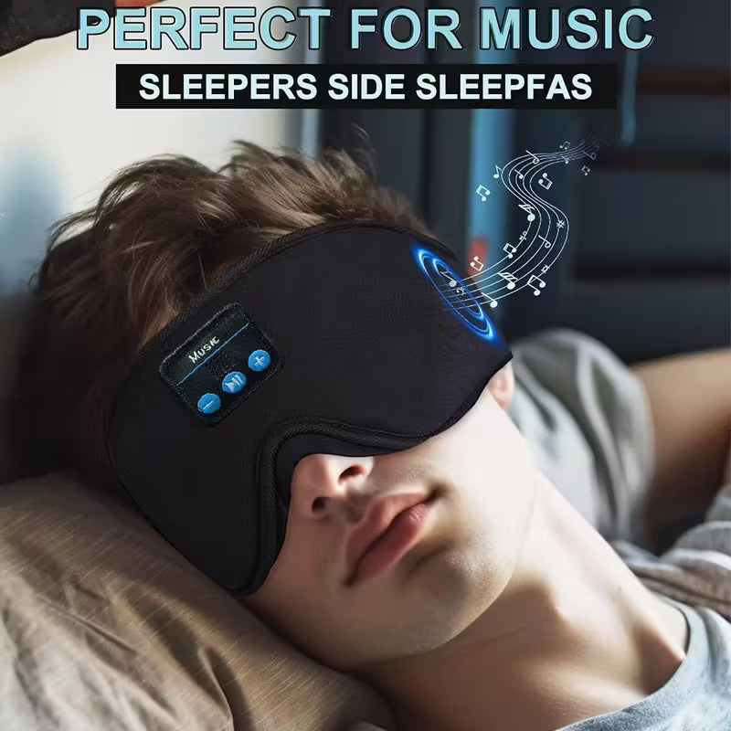 Wireless Sleep Mask with 5.2 BT Headphones